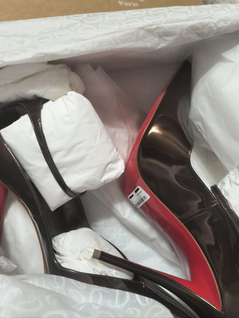 Brand New Christian Louboutin Erozee Leather Pump 100mm
